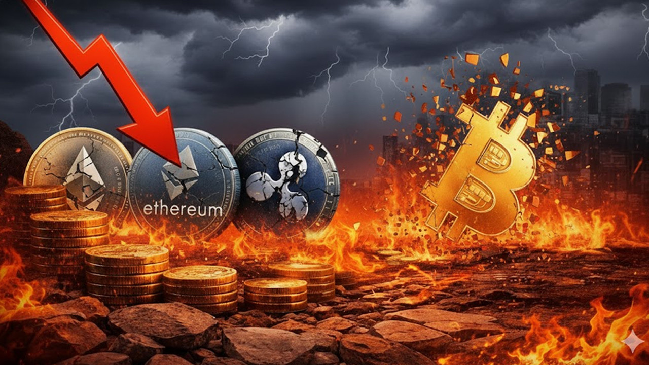 Kriptoda deprem... Bitcoin kritik sınırın altına indi