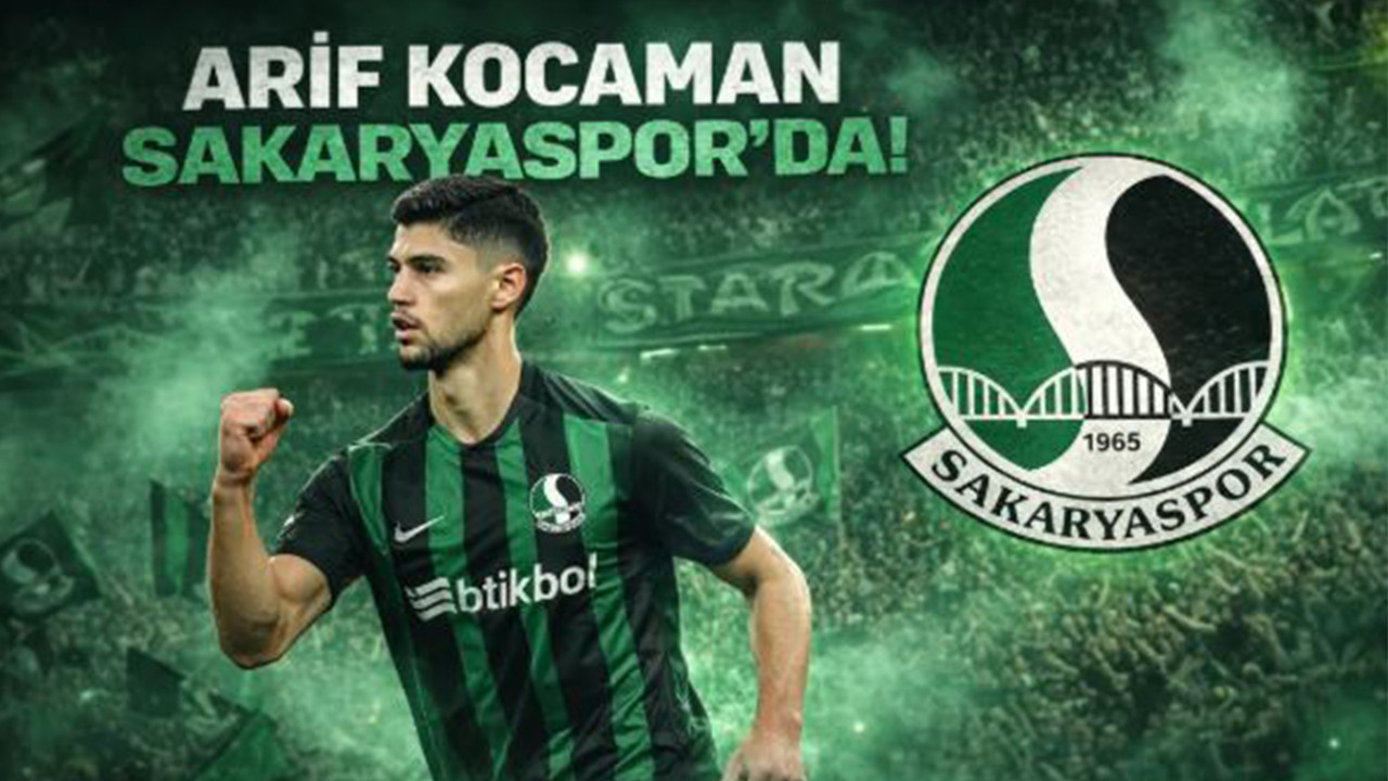 Sakaryaspor, Kayserispor'dan Arif Kocaman'ı kiralık olarak transfer etti