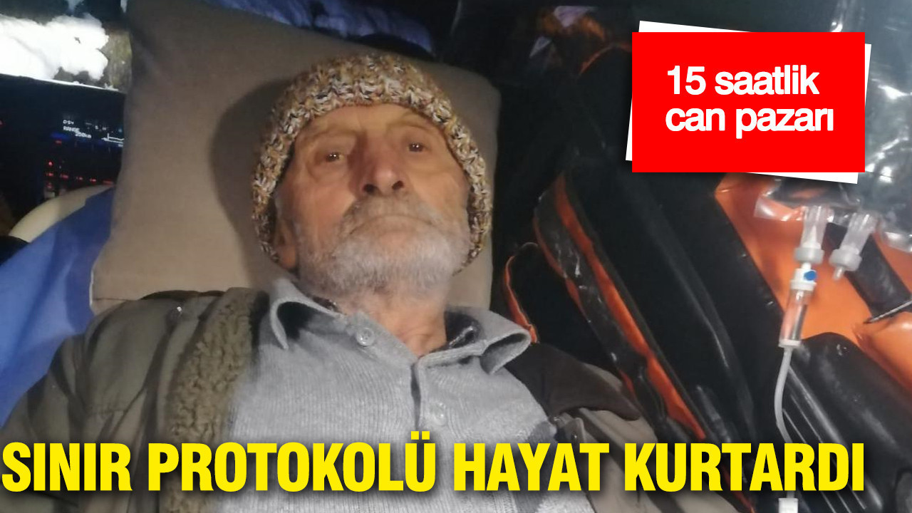 15 saatlik can pazarı: Artvin’de Kar yolları kapattı: Sınır protokolü hayat kurtardı