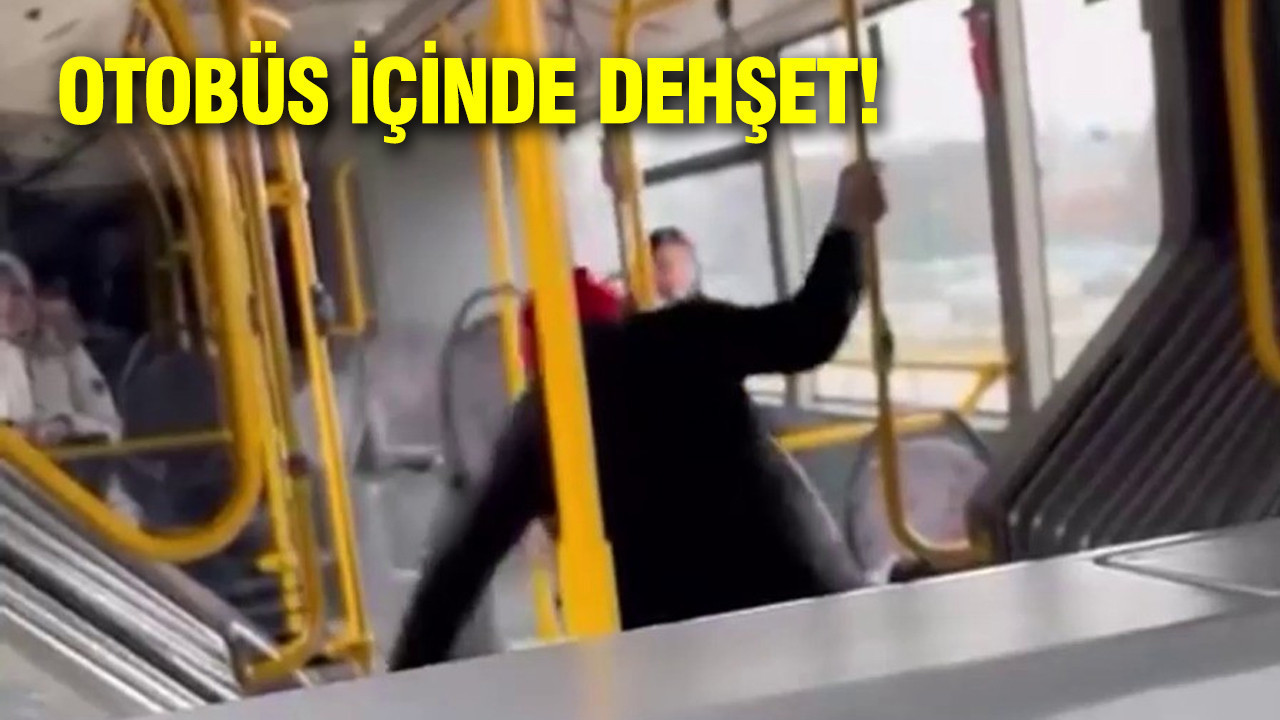 Bursa’da otobüs içinde dehşet: Şok savunma ‘Bıçak çekti dayak attım’