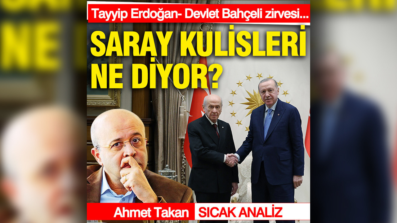 Tayyip Erdoğan- Devlet Bahçeli zirvesi… Saray kulisleri ne diyor?