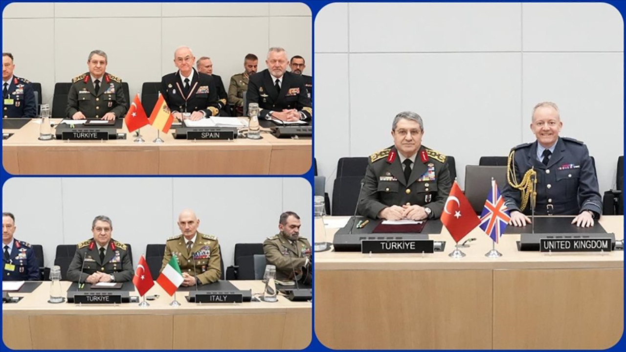 Brüksel'de askeri diplomasi hamlesi: Bayraktaroğlu 3 ülke Genelkurmay Başkanıyla görüştü