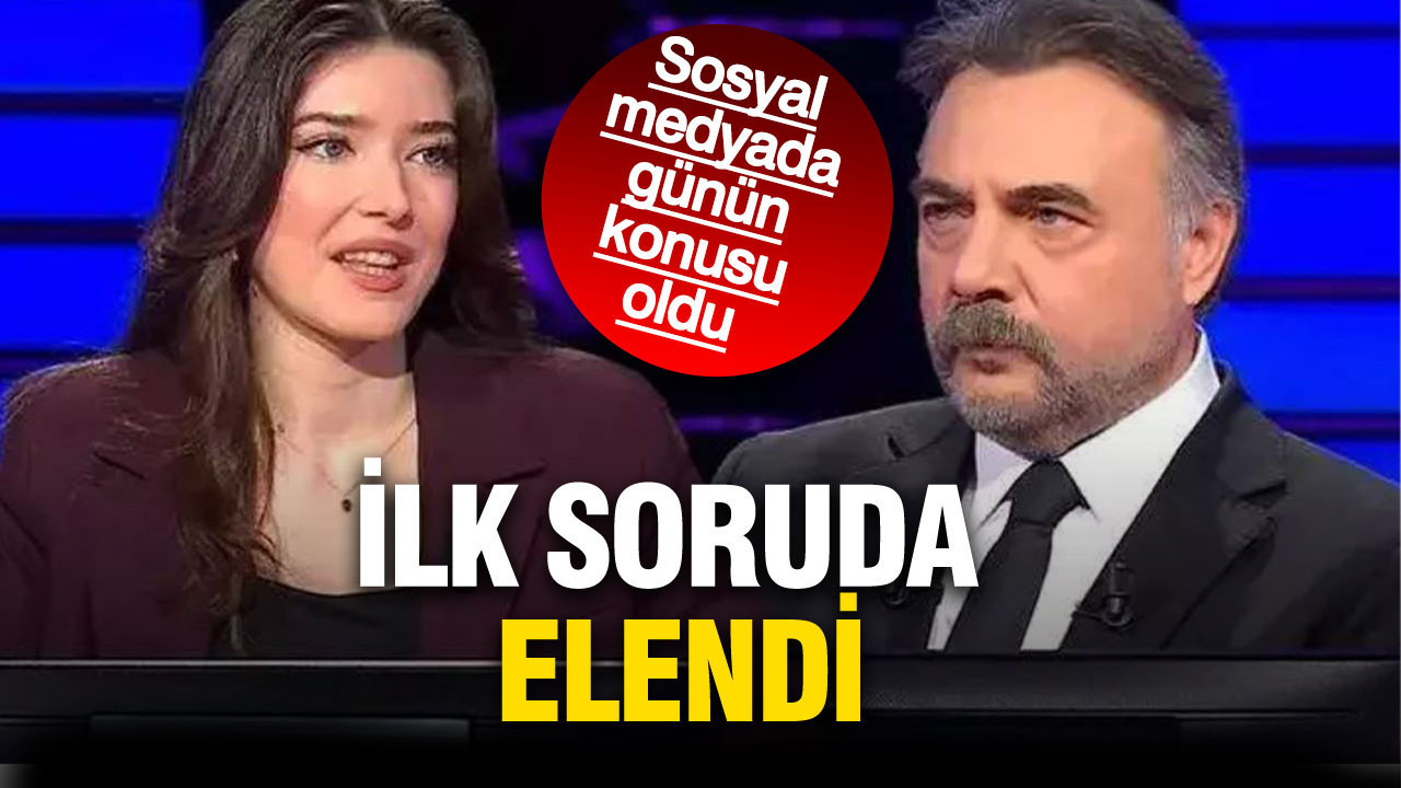 Kim Milyoner Olmak İster'de ilk soruda elendi: Sosyal medya yıkıldı