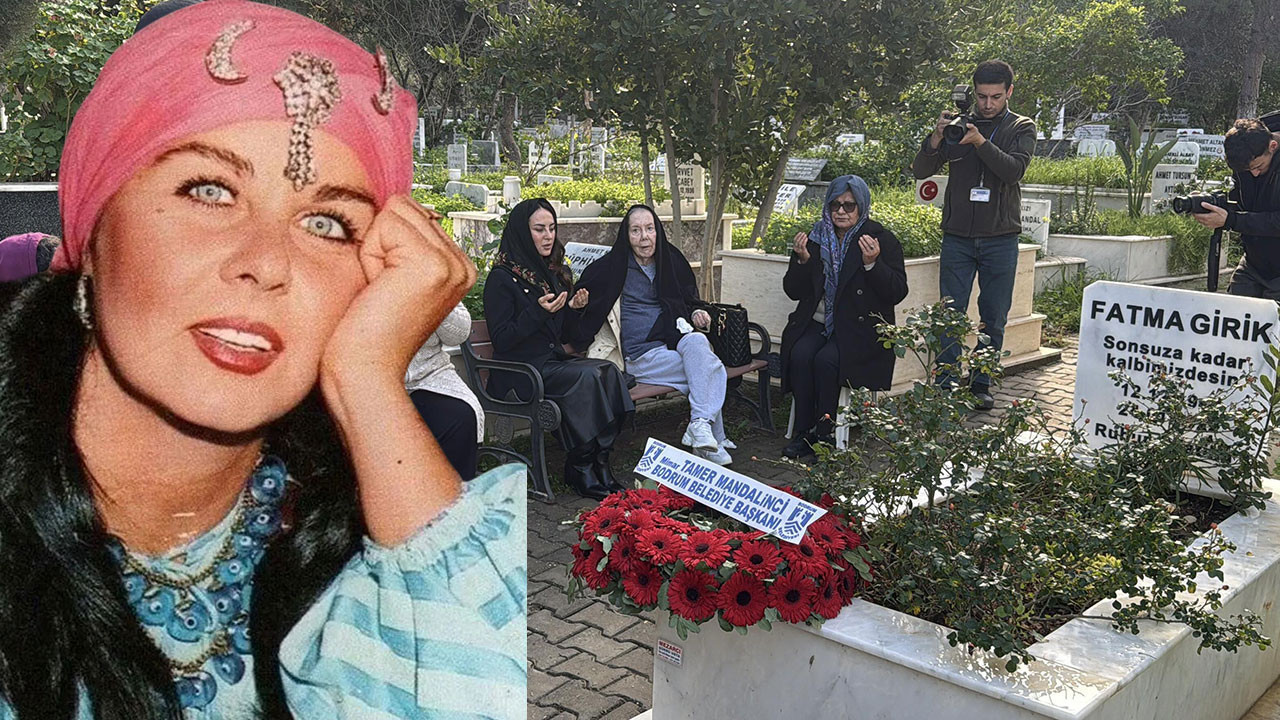 Yeşilçam'ın menekşe gözlüsü: Fatma Girik mezarı başında anıldı