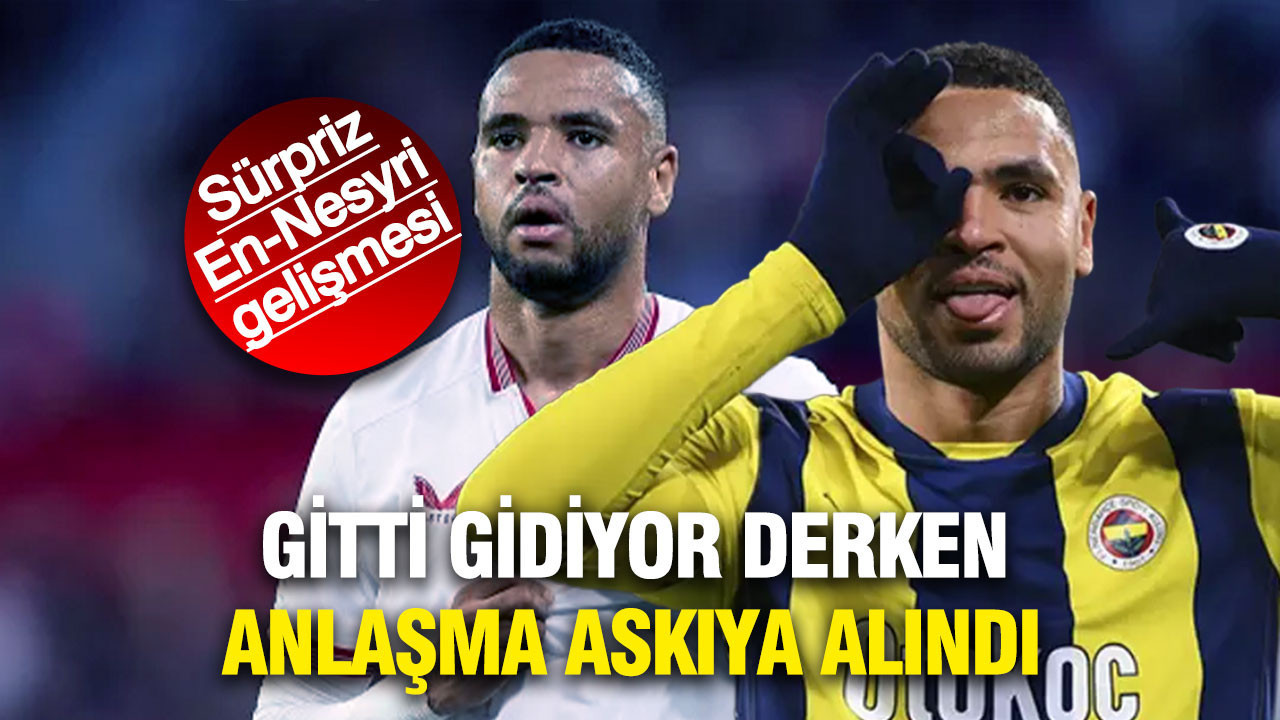En-Nesyri Sevilla için Fenerbahçe ile Juventus'u beklemeye aldı