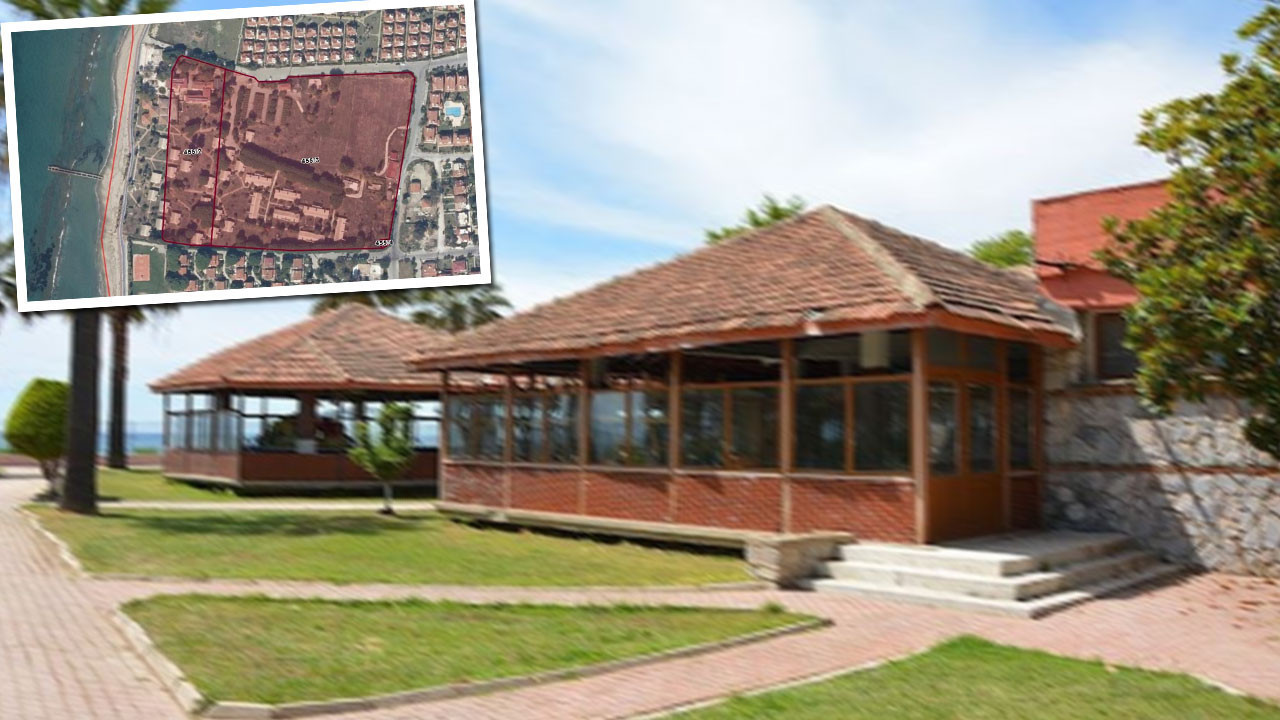 Kuşadası'ndaki emekli tatil kampı ranta kurban gitti