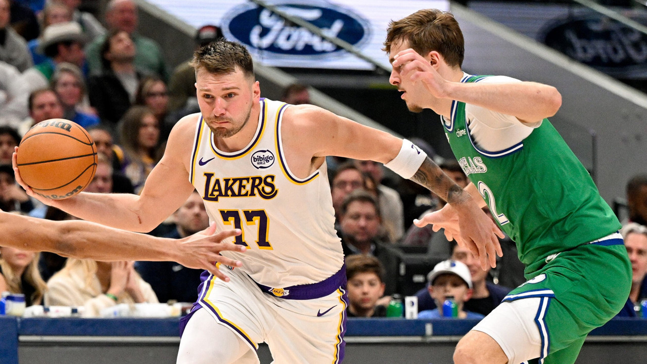 Luka Doncic şov yaptı: LA Lakers, Dallas Mavericks karşısında galip