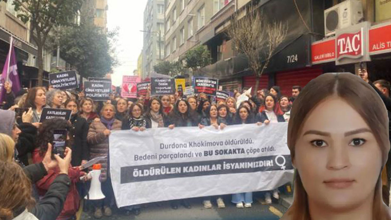 Şişli'de cesedi bulunmuştu: Kadınlar 'Khokimova' için sokaklara döküldü