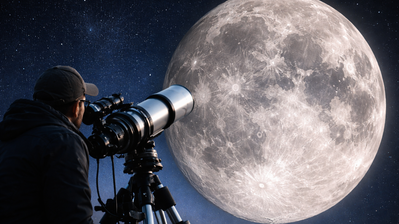 Ay’ın 708 GB’lık görüntüsü paylaşıldı: 81 bin kare birleştirildi