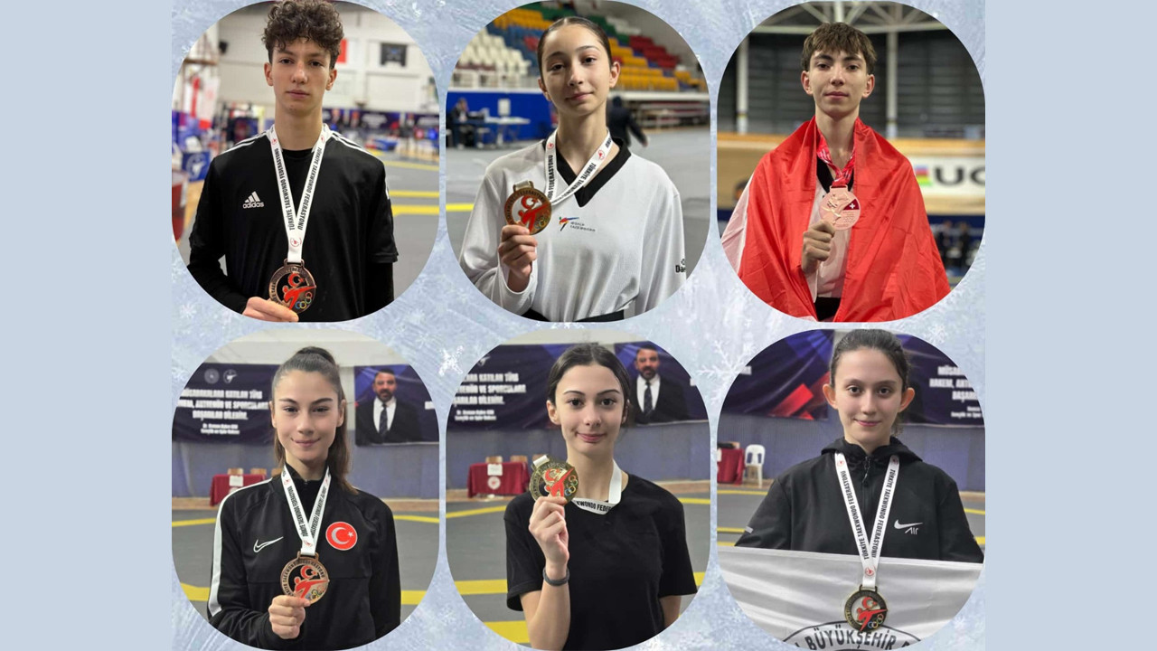 Bilecikli sporculardan 6’da 6