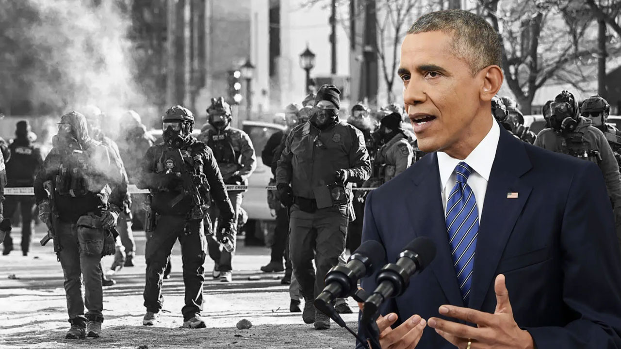 Obama’dan cinayete tepki, protestolara destek: Federal ajanlar ABD’liyi öldürmüştü