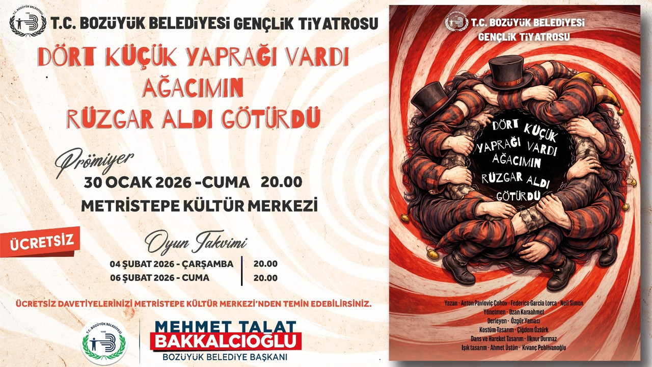 T.C. Bozüyük Belediyesi Gençlik Tiyatrosu seyirci ile buluşuyor