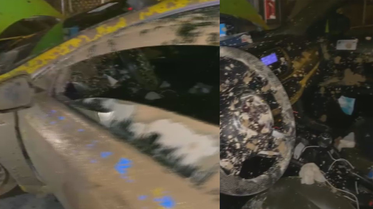 Arnavutköy’de takside dehşet anları: Darp ettiler: Çamura sapladılar: Ücret ödemeden kaçtılar