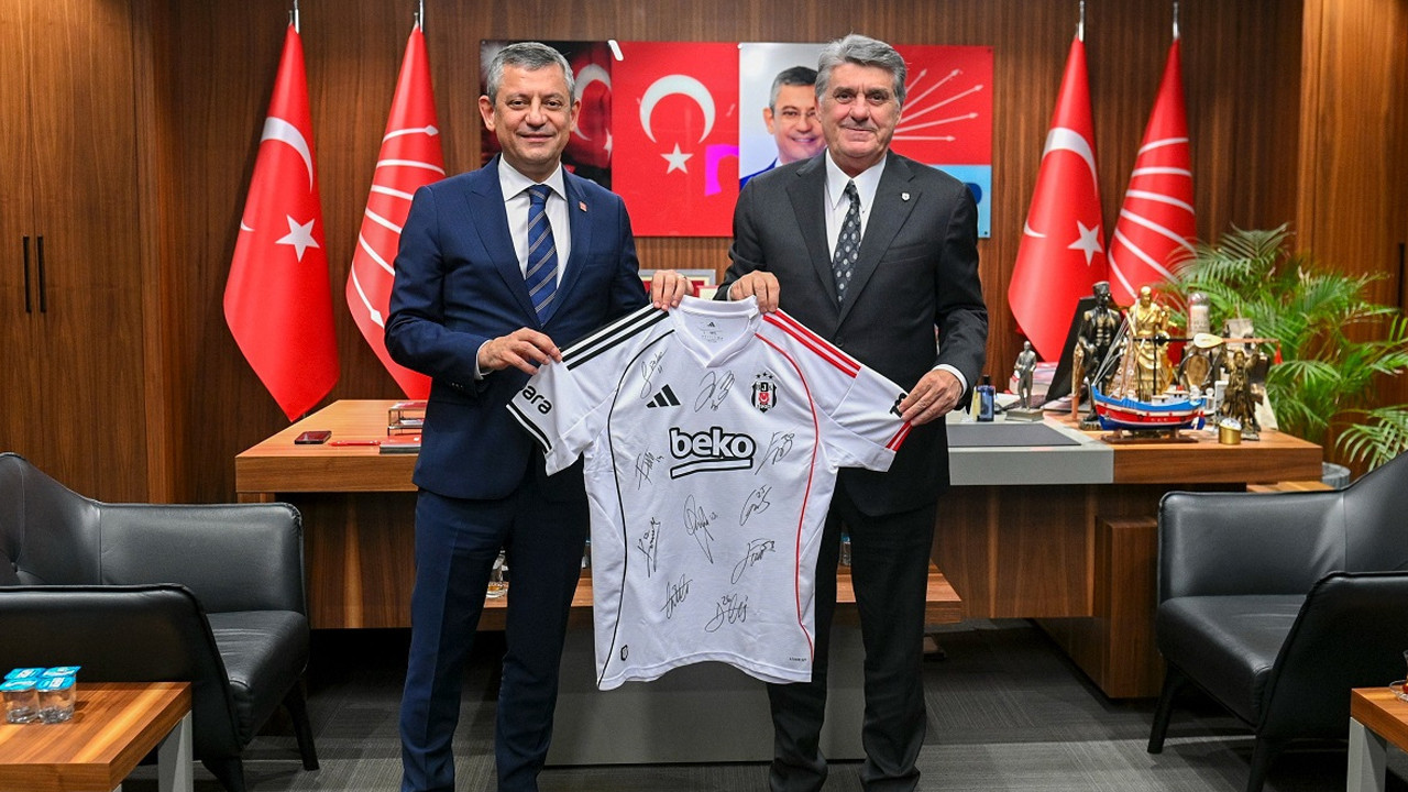 Beşiktaş Başkanı Serdal Adalı'dan CHP Lideri Özgür Özel'e ziyaret