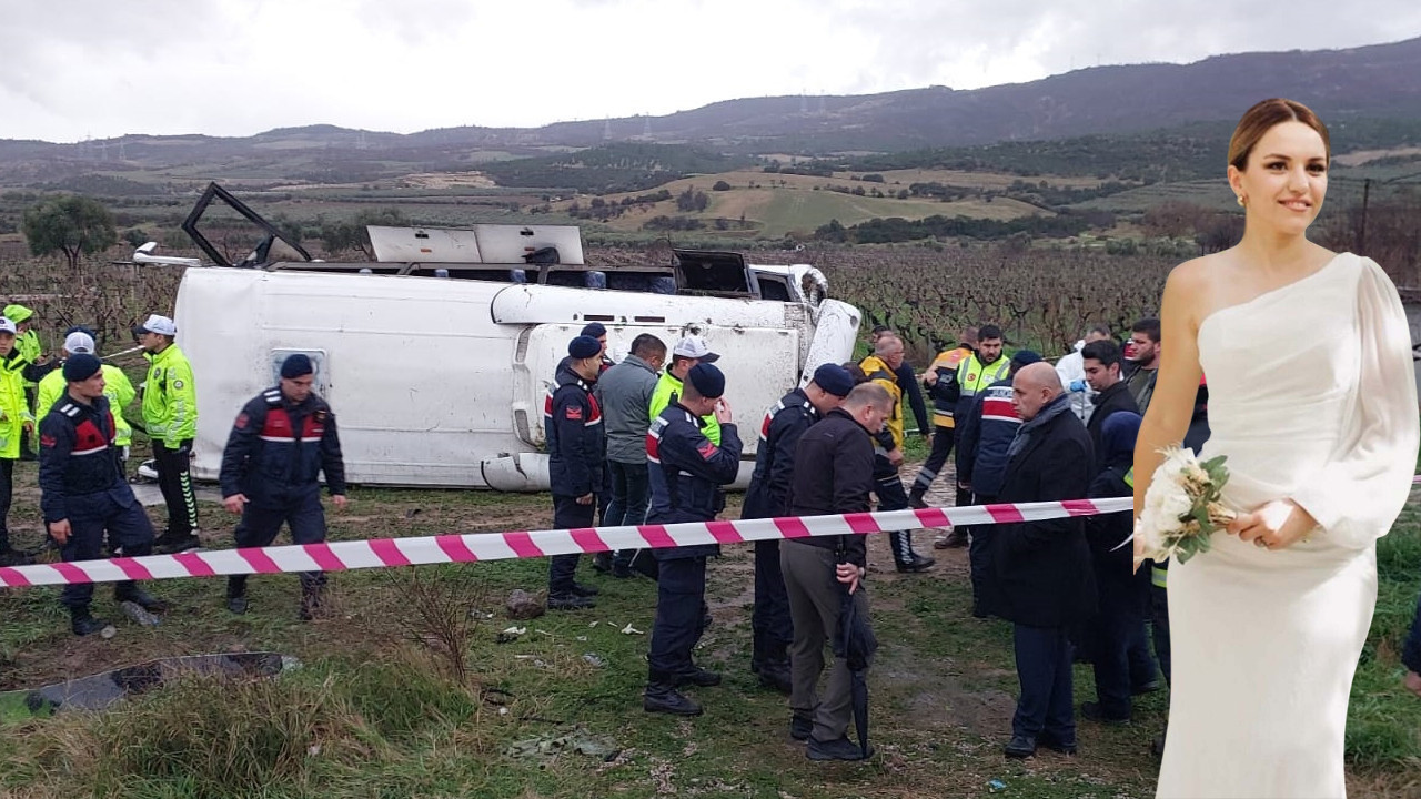 Denizli’de memurları taşıyan servis kaza yaptı: 1 hemşire öldü: 25 yaralı
