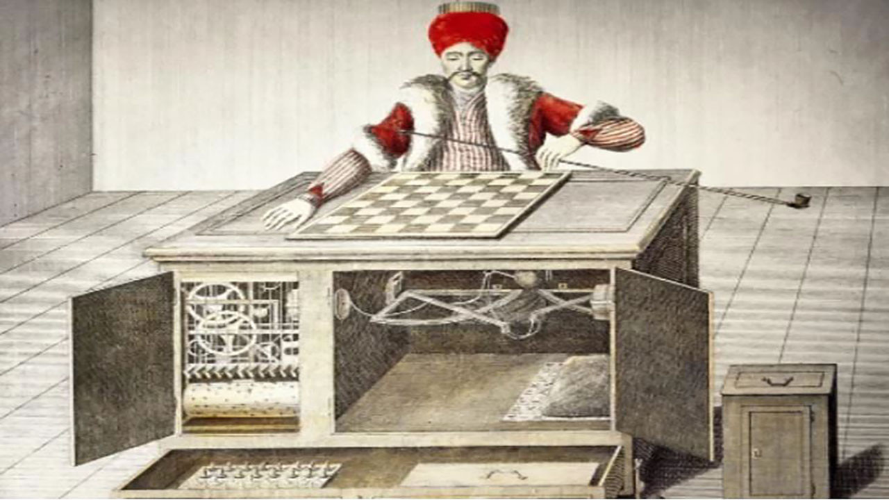 Napolyon ve Franklin'i mat eden makine: Tarihin en ünlü sahte zekası: The Turk'ün sırrı...