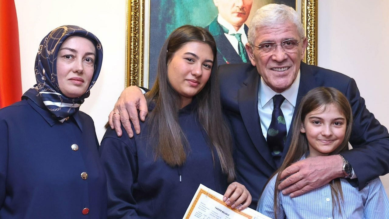 Sinan Ateş'in eşi Ayşe Ateş ve kızlarından İYİ Parti lideri Dervişoğlu'na ziyaret