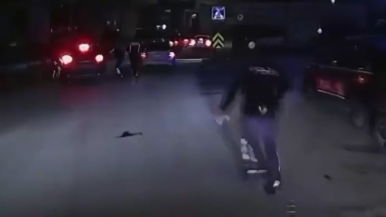 İstanbul'da polis uygulamasında "dur" ihtarına uymadı