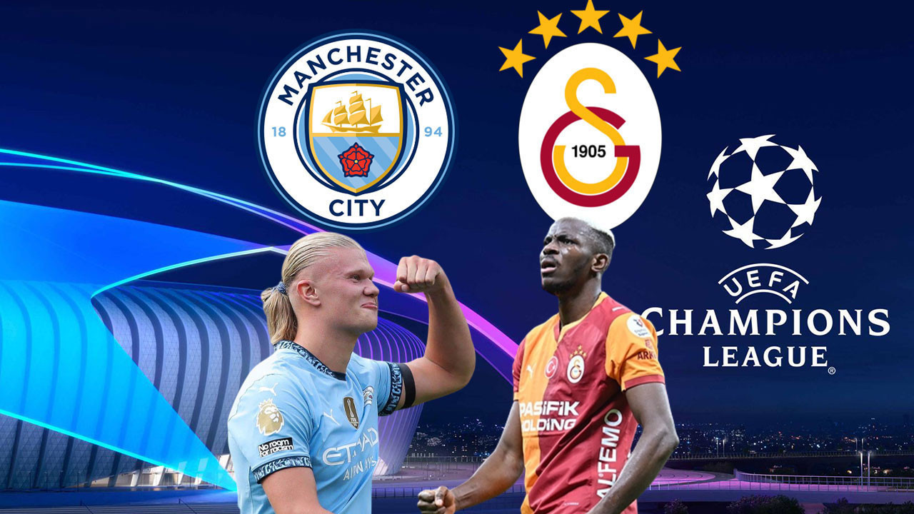 Manchester City-Galatasaray maçının ilk 11'leri belli oldu