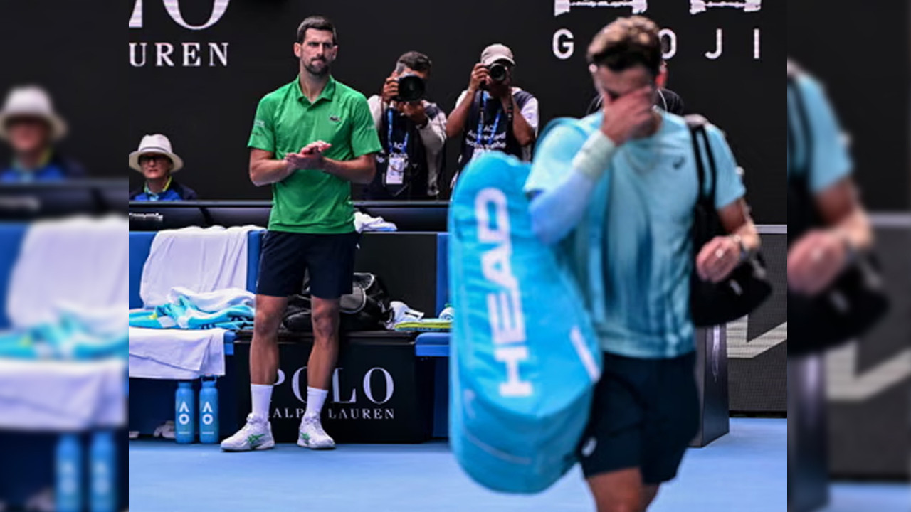 Musetti'nin şansız anı: Djokovic Avustralya Açık'ta yarı finalde