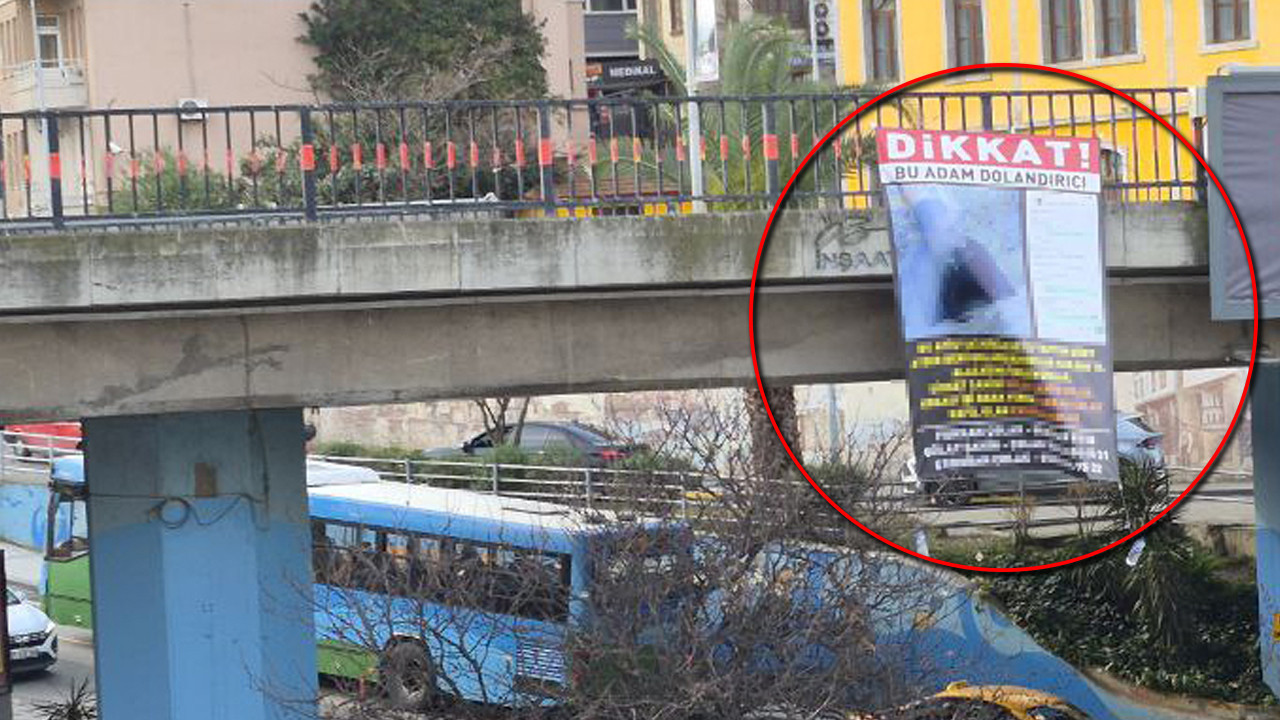 Esnaftan ilginç ifşa: 450 bin lira alacağını alamayınca: Afişleri kentin dört bir tarafına astı