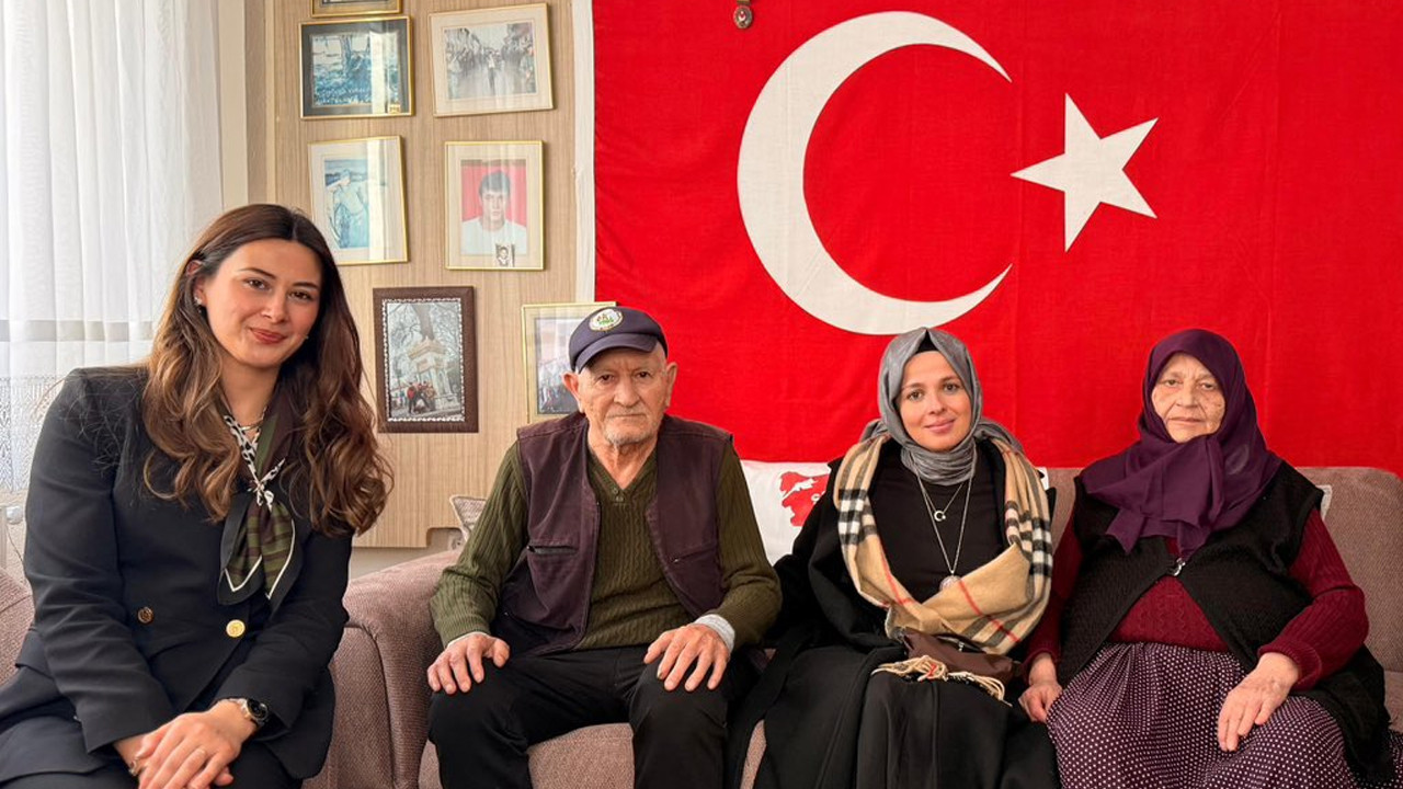 Vali Sözer'in eşi Zeynep Sözer'den şehit ailesine ziyaret