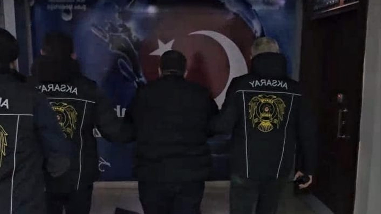 Aksaray’da 17 yıl 7 ay hapis cezası bulunan şahıs yakalandı