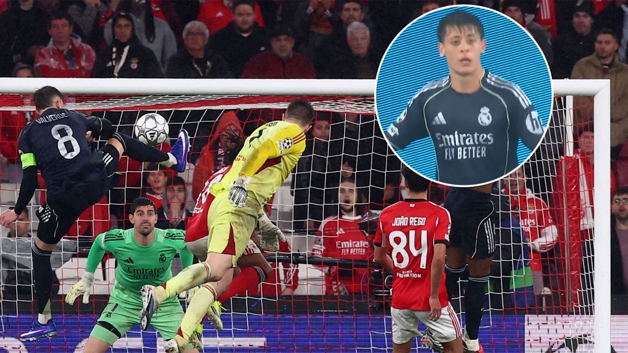 Benfica Trubin ile mucize yarattı: Arda Güler Arbeloa'ya patladı