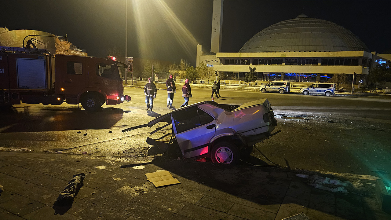 Erzincan trafik kazası: 4 yaralı, 1’i ağır