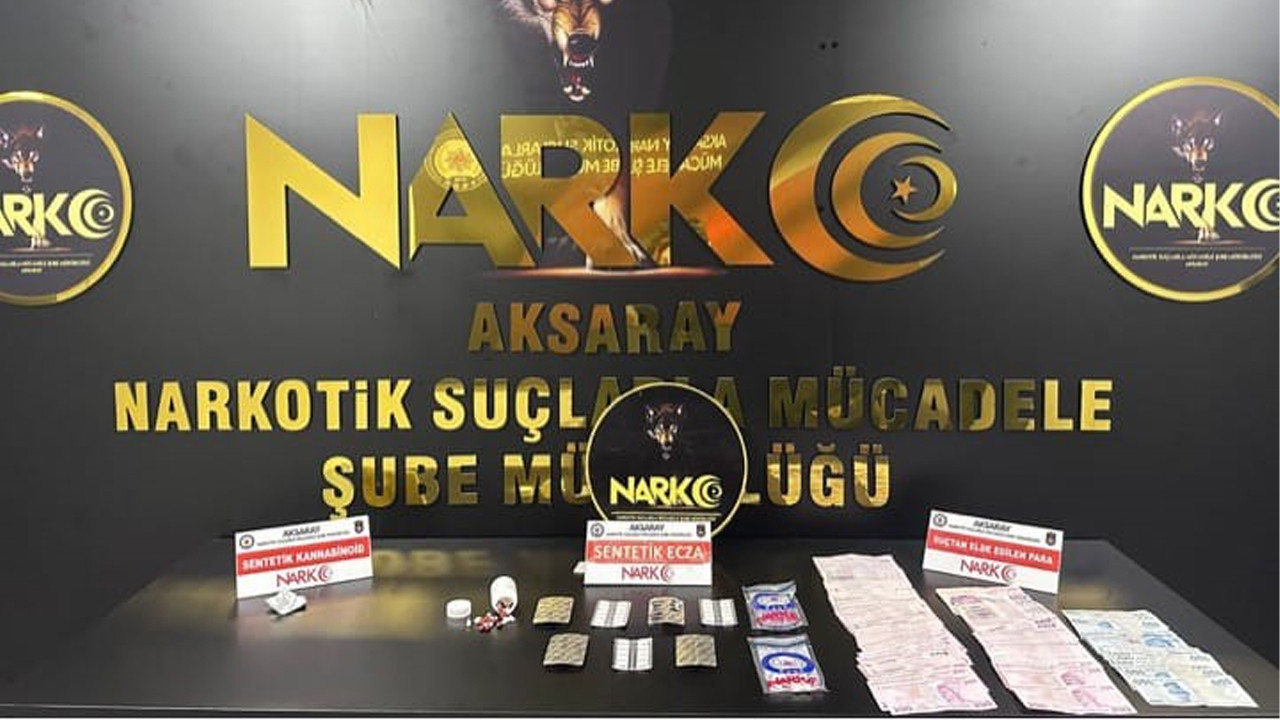 Aksaray’da narkotik darbesi: 8 tutuklama
