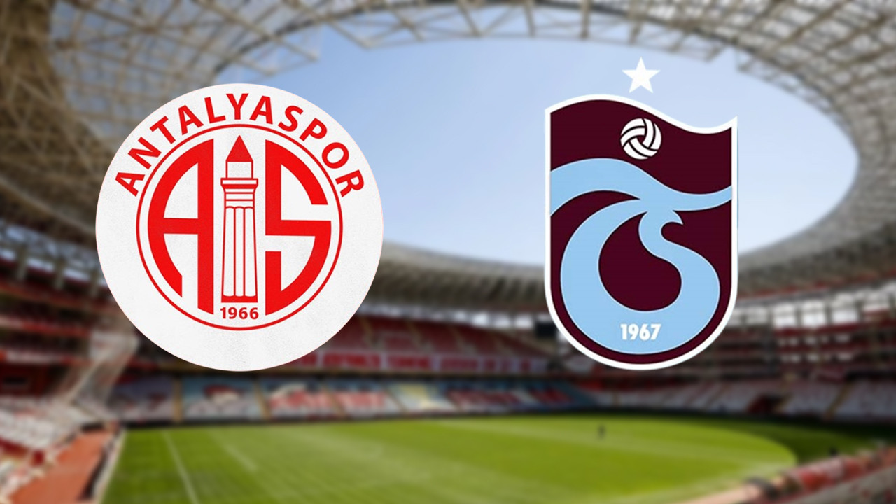 Antalyaspor - Trabzonspor maçı saat kaçta, hangi kanalda? Muhtemel 11'i