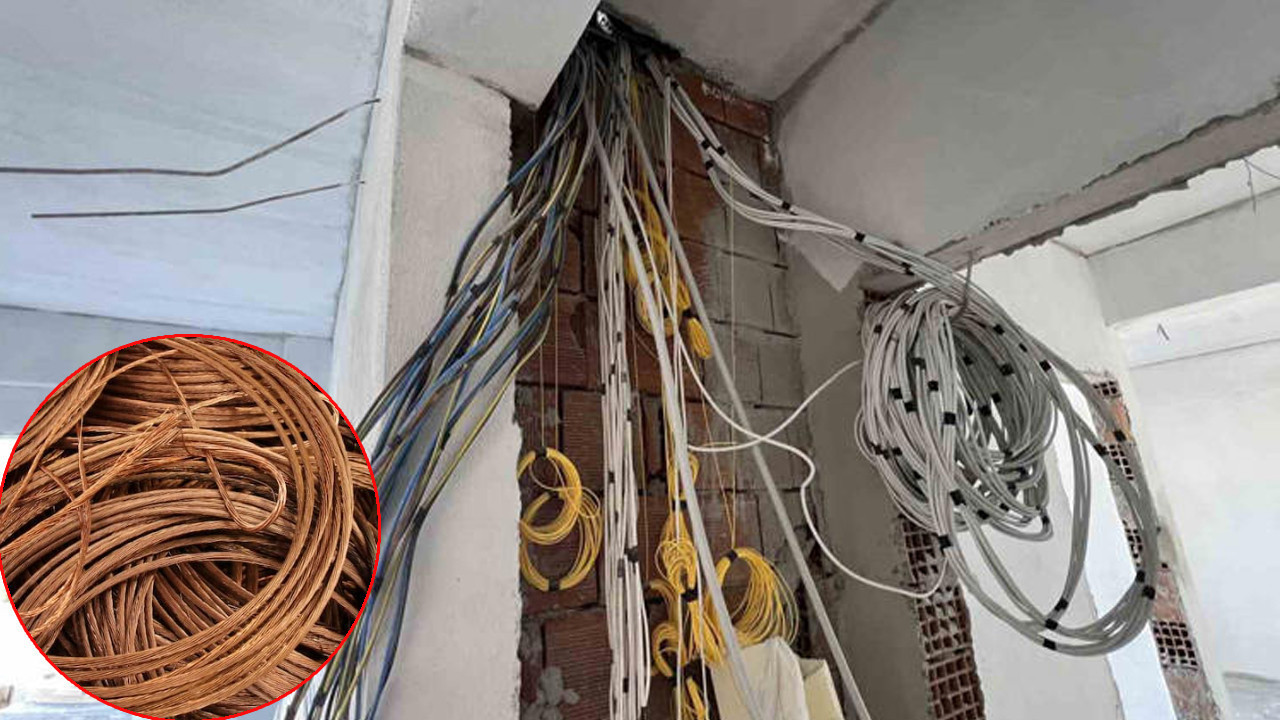 Şantiyelerin korkulu rüyası bitti: Bakır kablo çetesi çökertildi