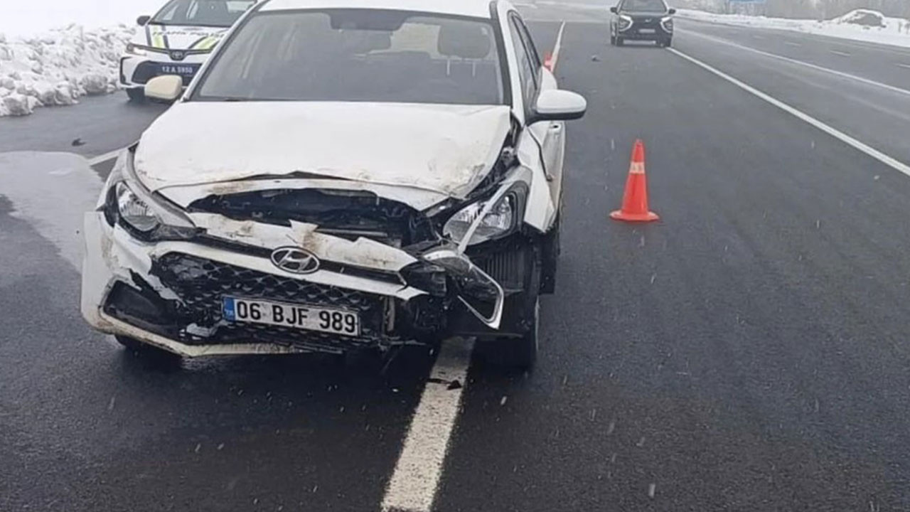 Bingöl’de kaza: 5 yaralı