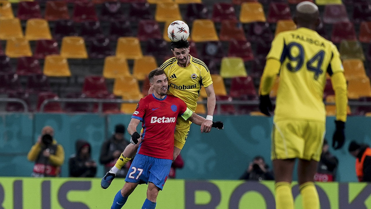 Fenerbahçe Bükreş'te 3 puanı elinden kaçırdı