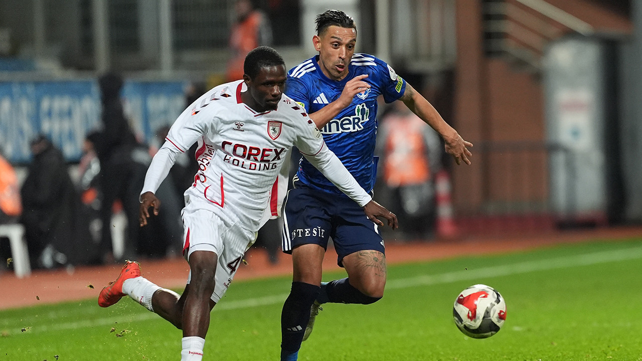 Samsunspor Kasımpaşa'yı yeni transferinin son dakika golüyle yendi