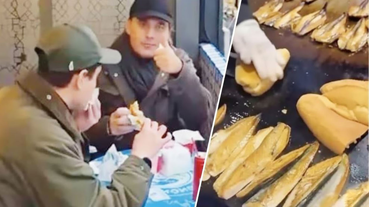 Vincenzo Montella Eminönü’nde yakalandı: Ayranla balık ekmek yedi, taraftarlar uyardı…