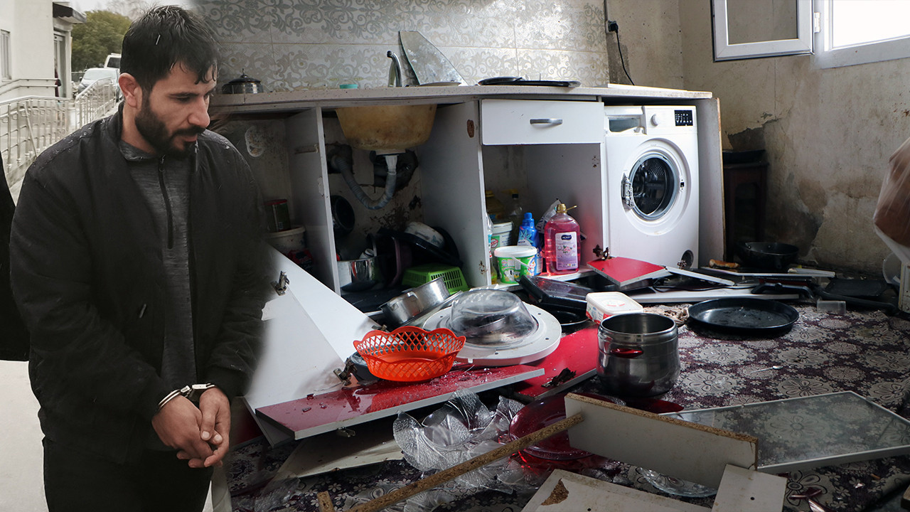 Boşanma aşamasındaki eşini darbedip eşyalarını kırmıştı: Şüpheli tutuklandı