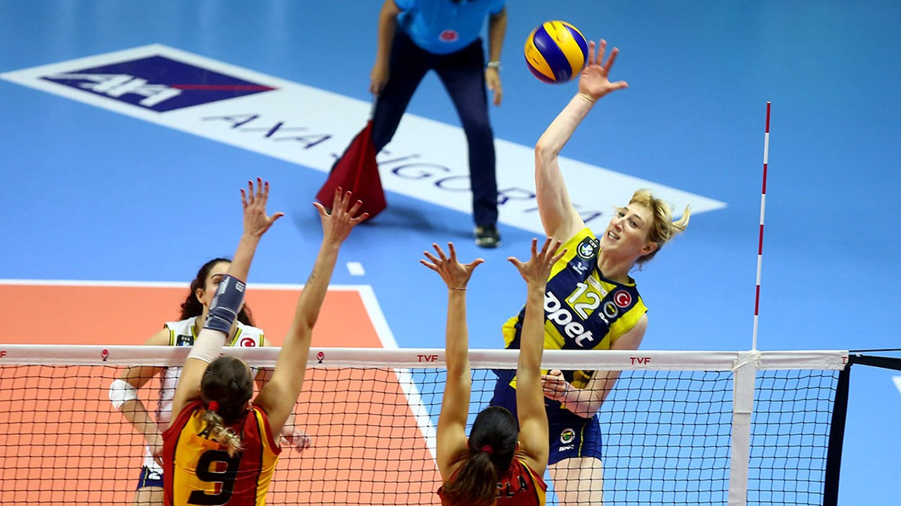 Galatasaray-Fenerbahçe derbisi: Kadınlar voleybol