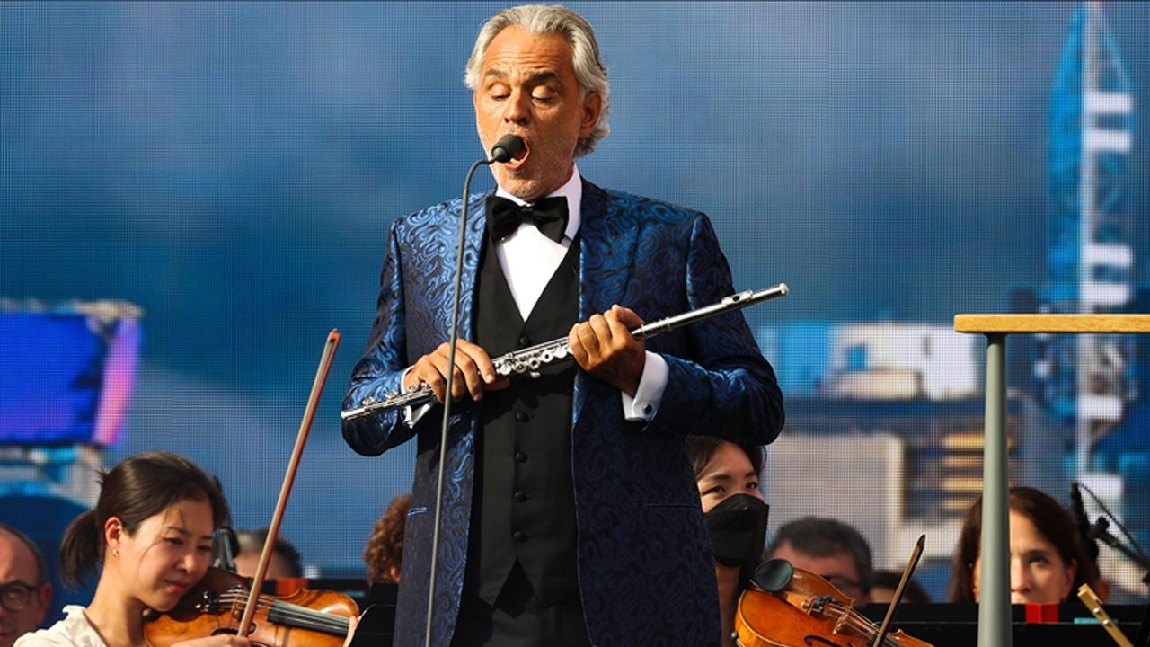 İtalyan sanatçı Andrea Bocelli İstanbullu hayranlarıyla buluşacak