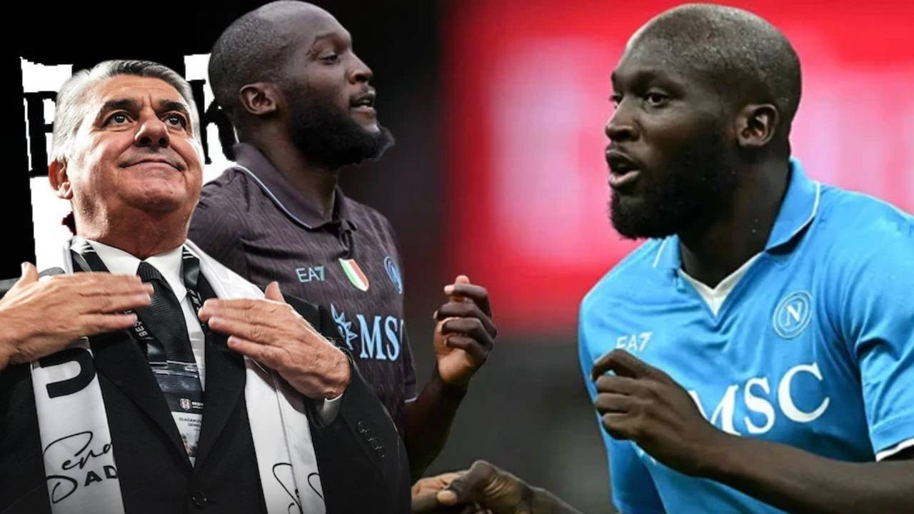 Serdal Adalı özel jetiyle aldıracak: Beşiktaş’tan Romelu Lukaku bombası, Napoli ‘Evet’ dedi