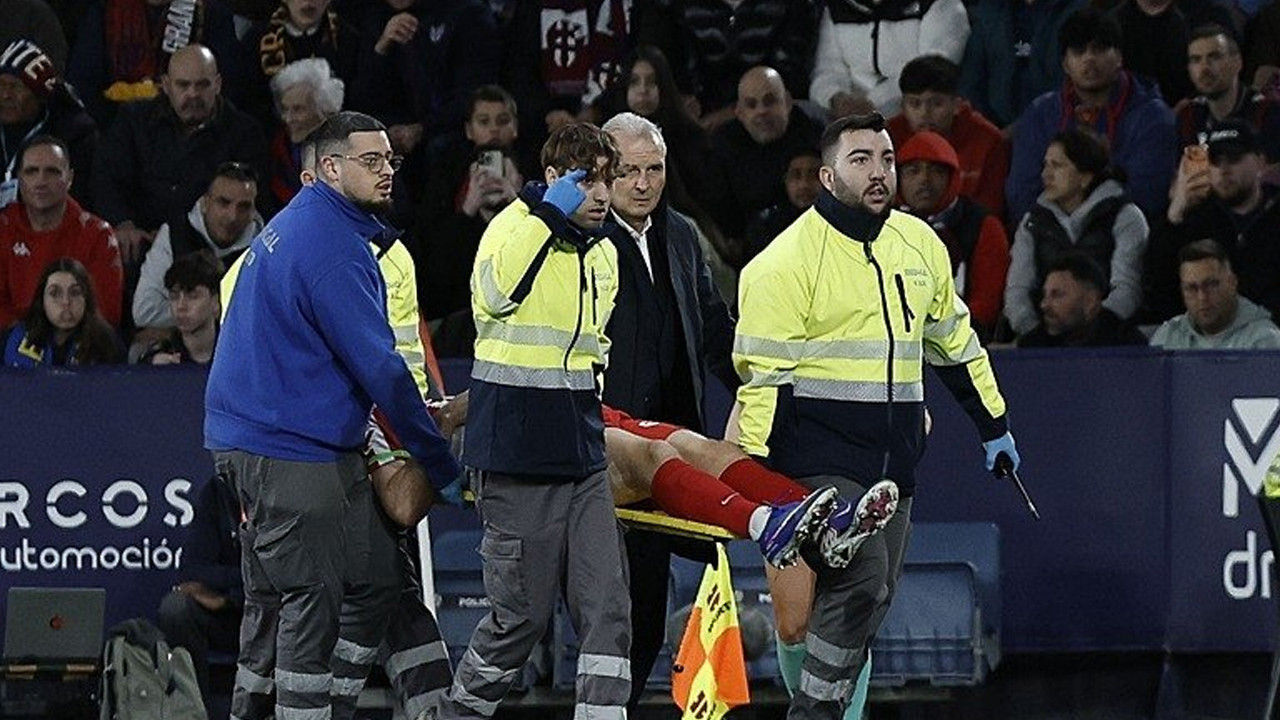 Atletico Madrid forması giyen Alexander Sörloth korkuttu