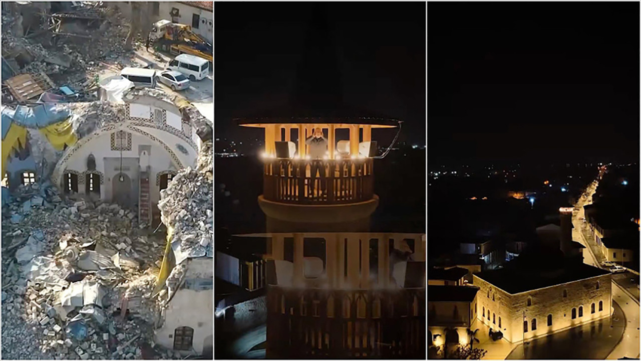 Bakan Kurum'dan duygu dolu Habib-i Neccar Camii paylaşımı