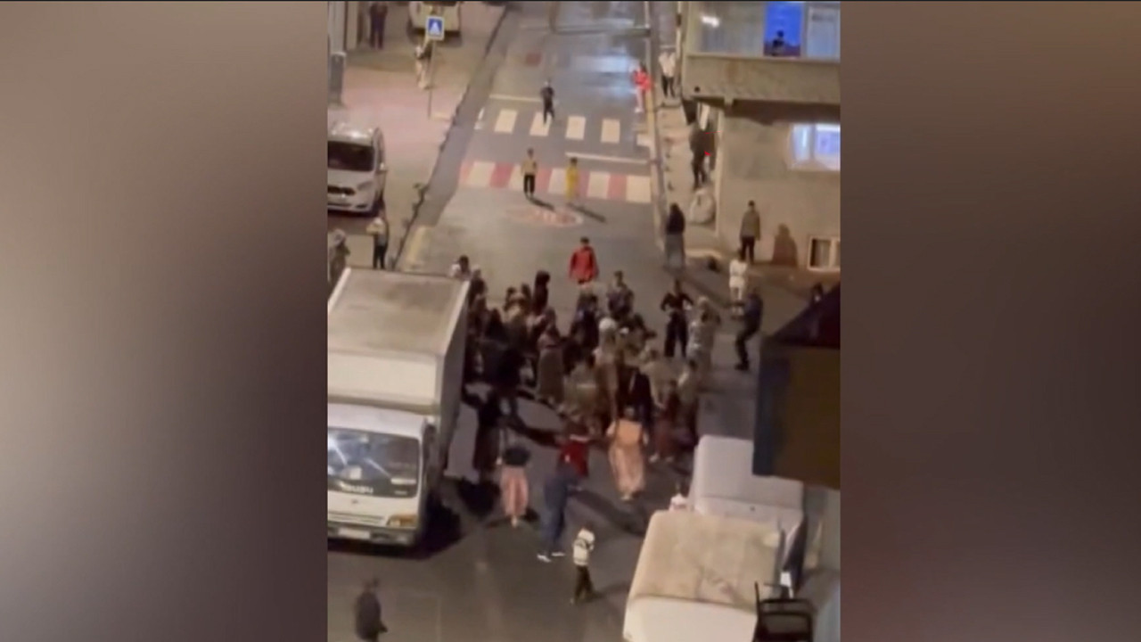 Saç saça baş başa kavga: Kadınlar alanı savaş alanına çevirdi