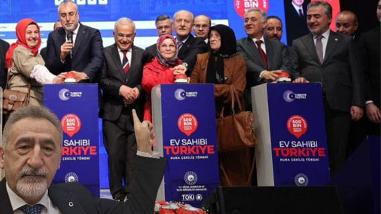 Adıgüzel’den TOKİ kuralarına "hayali film" benzetmesi: "Arsa yok, kura var!"