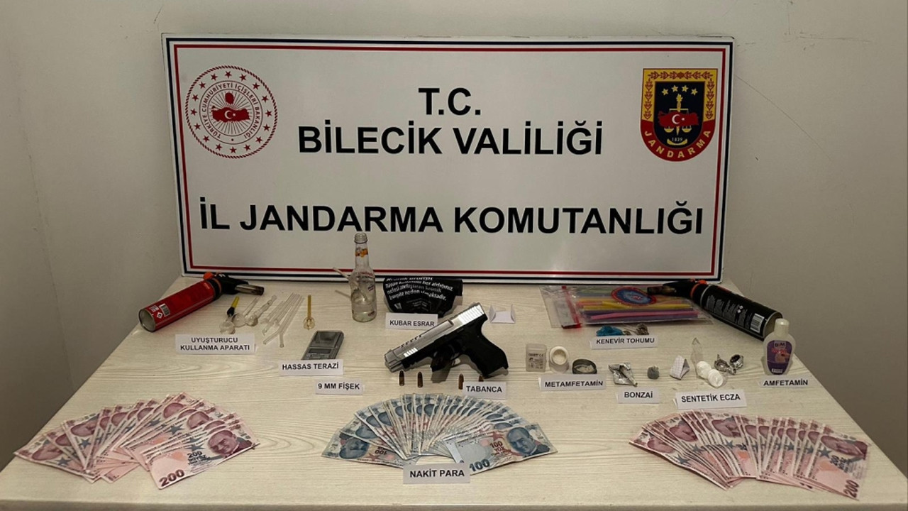 Bilecik'teki torbacı operasyonunda 2 şüpheli yakalandı
