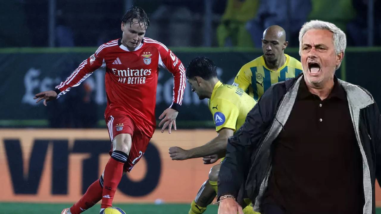 Mourinho bu sefer Portekiz’i karıştırdı: Benfica puan kaybedince hakemin üzerine yürüdü