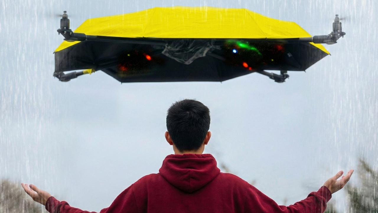 Şemsiye tutma devri bitiyor… Eller artık özgür olacak