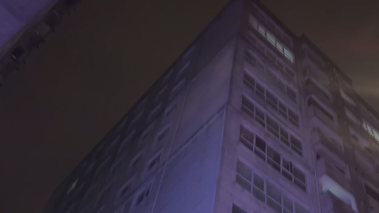 14 katlı binada korkutan yangın