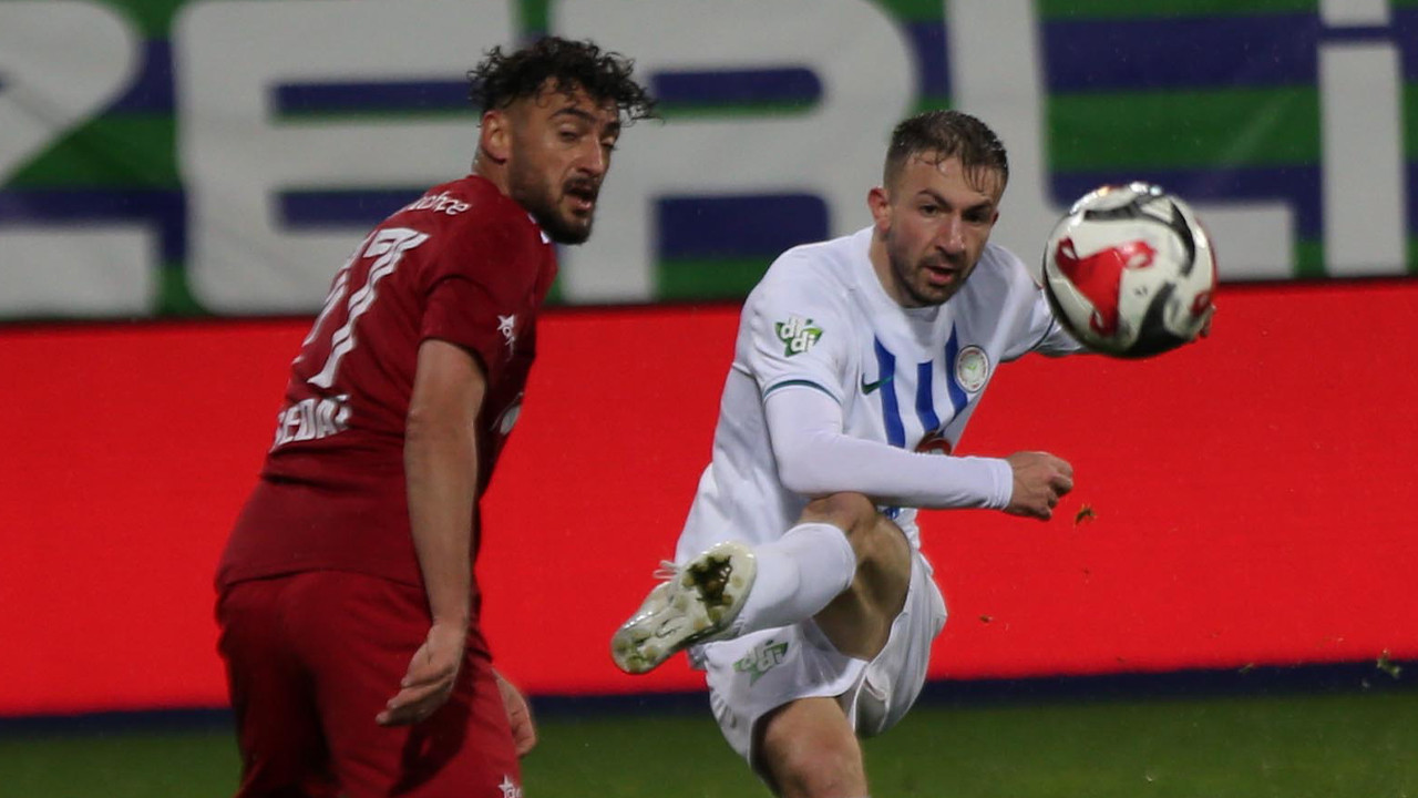 Beyoğlu Yeni Çarşı FK deplasmanda Rizespor'dan puan aldı