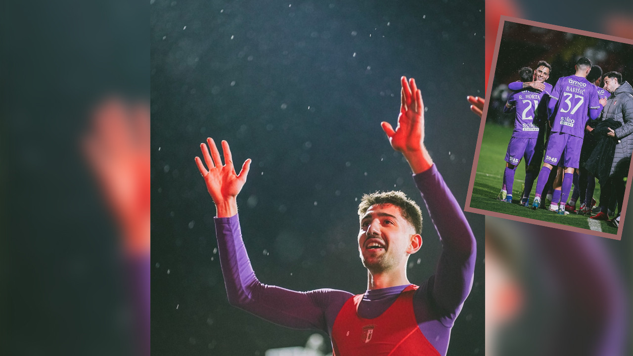 Demir Ege Tıknaz, yeni takımıyla ilk maçına çıktı: Braga 4-0 AVS